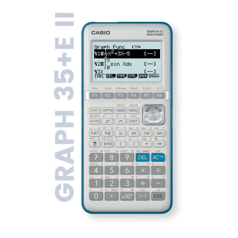 Casio Graph 35+e II : Calculatrice Graphique pour Lycée & Examens Casio Graph 35+e II : Calculatrice Graphique pour Lycée & Examens