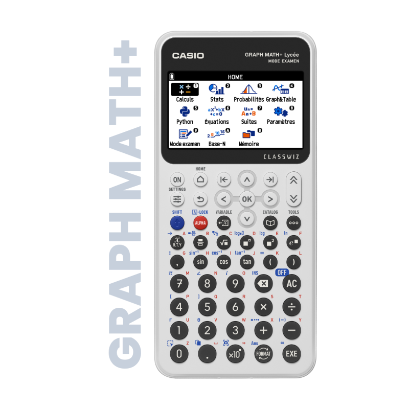 Casio Graph Math Plus : Calculatrice Graphique Avancée