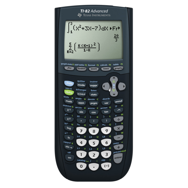 TI-82 Advanced : Calculatrice Graphique pour le Lycée | Texas Instruments