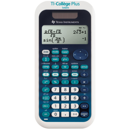 TI Collège Plus Solaire : Calculatrice Scientifique pour le Collège
