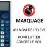 Marquage laser NOM + PRENOM