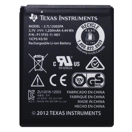 Batterie rechargeable Ti 83 Prem.CE et Nspire CX II T CAS