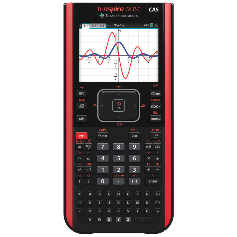 TI-Nspire CX II-T CAS : Calculatrice Graphique Avancée