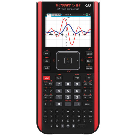 TI-Nspire CX II-T CAS : Calculatrice Graphique Avancée