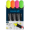 Etui de 4 surligneurs Job