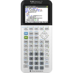 Calculatrice TI-83 Premium CE Edition Python