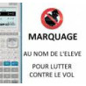 Marquage laser NOM + PRENOM